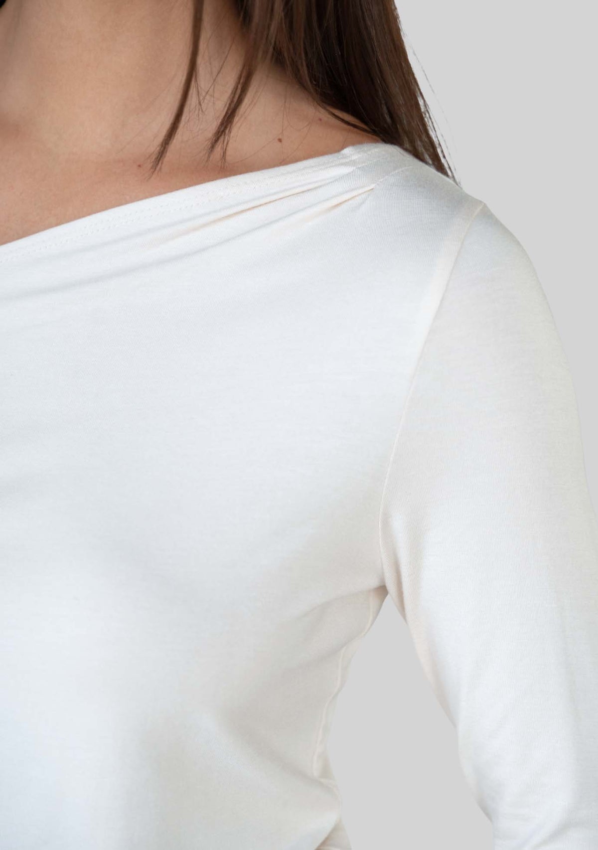 Jala Aria Top in Cream - back view