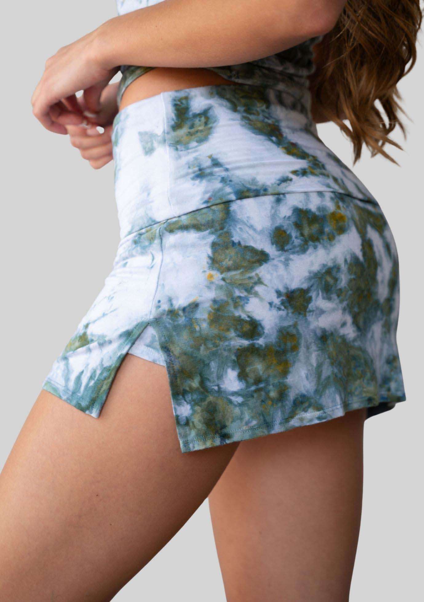 Jala Chill Skort in Seaweed - back view