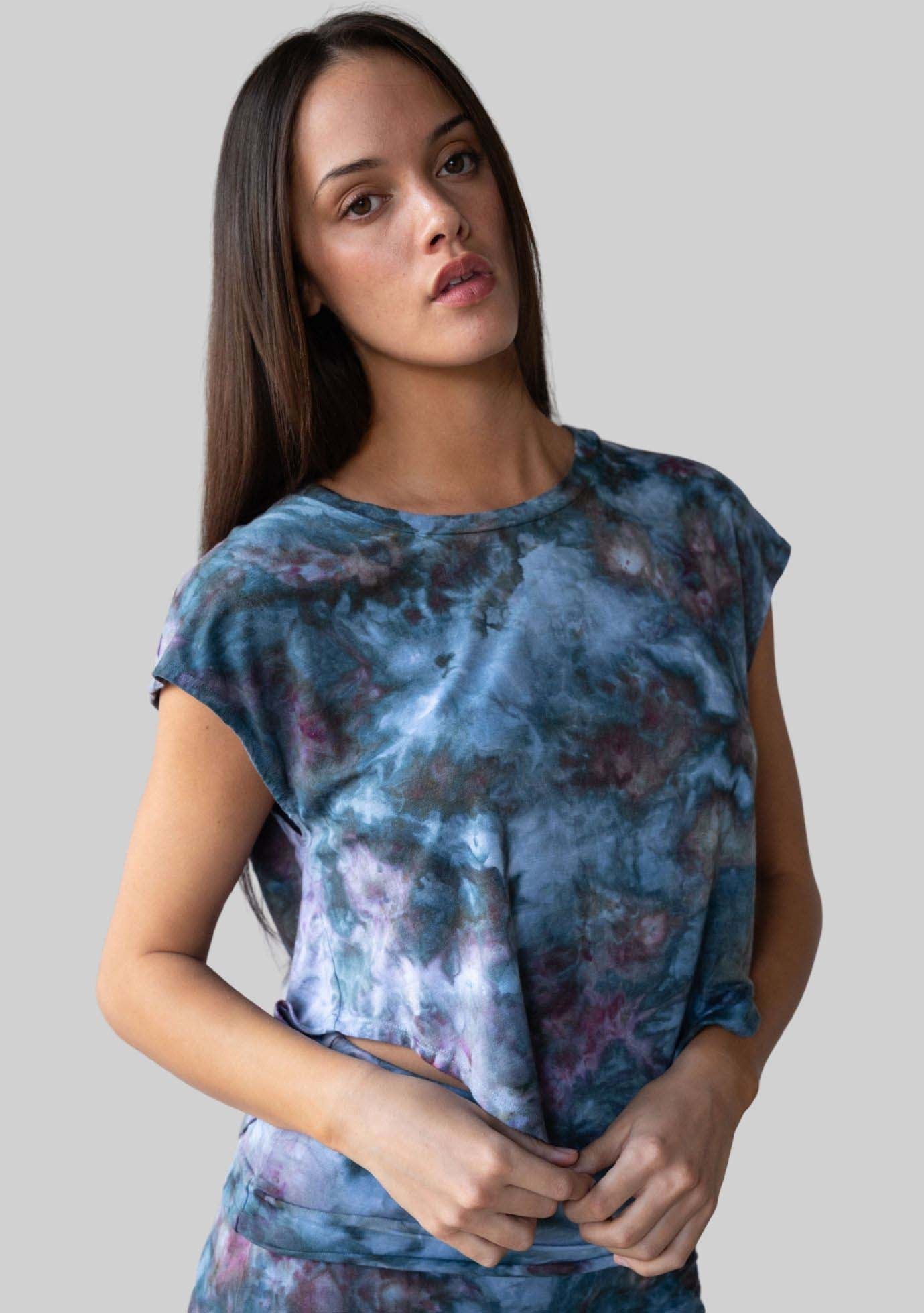 Jala Easy Tee in Aurora - back view