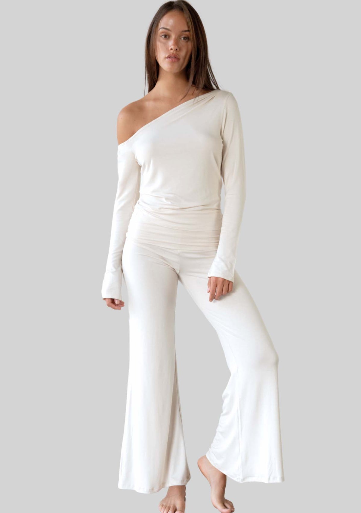 Jala Aria Top in Cream - alternate view