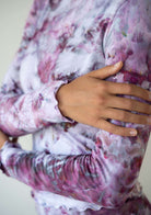 Jala Chill Top in Fig - detail view