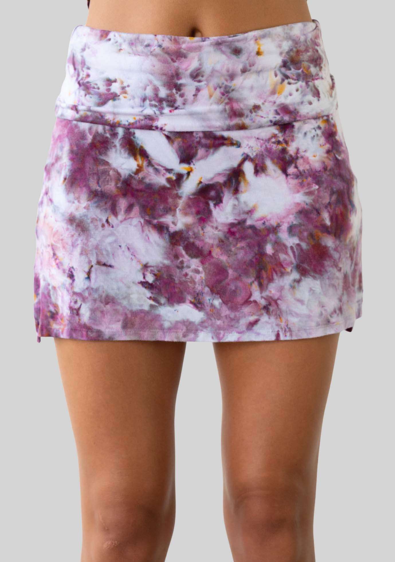 Jala Chill Skort in Fig - back view