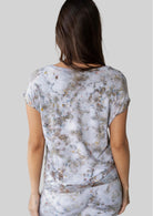Back view of the JALA Easy Tee in Morel