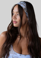 JALA Headband in Morel, soft hand dyed cotton