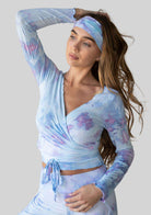 Jala Headband in Sugar Sky - detail view