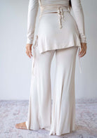 Back view of the JALA Luna Pant in Cream