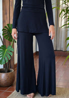 Jala Luna Pant in Navy - model photo