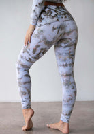 Back view of the JALA Nama Legging in Morel