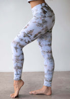 Side view of the JALA Nama Legging in Morel