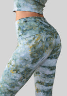 Jala Nama Legging in Seaweed - back view