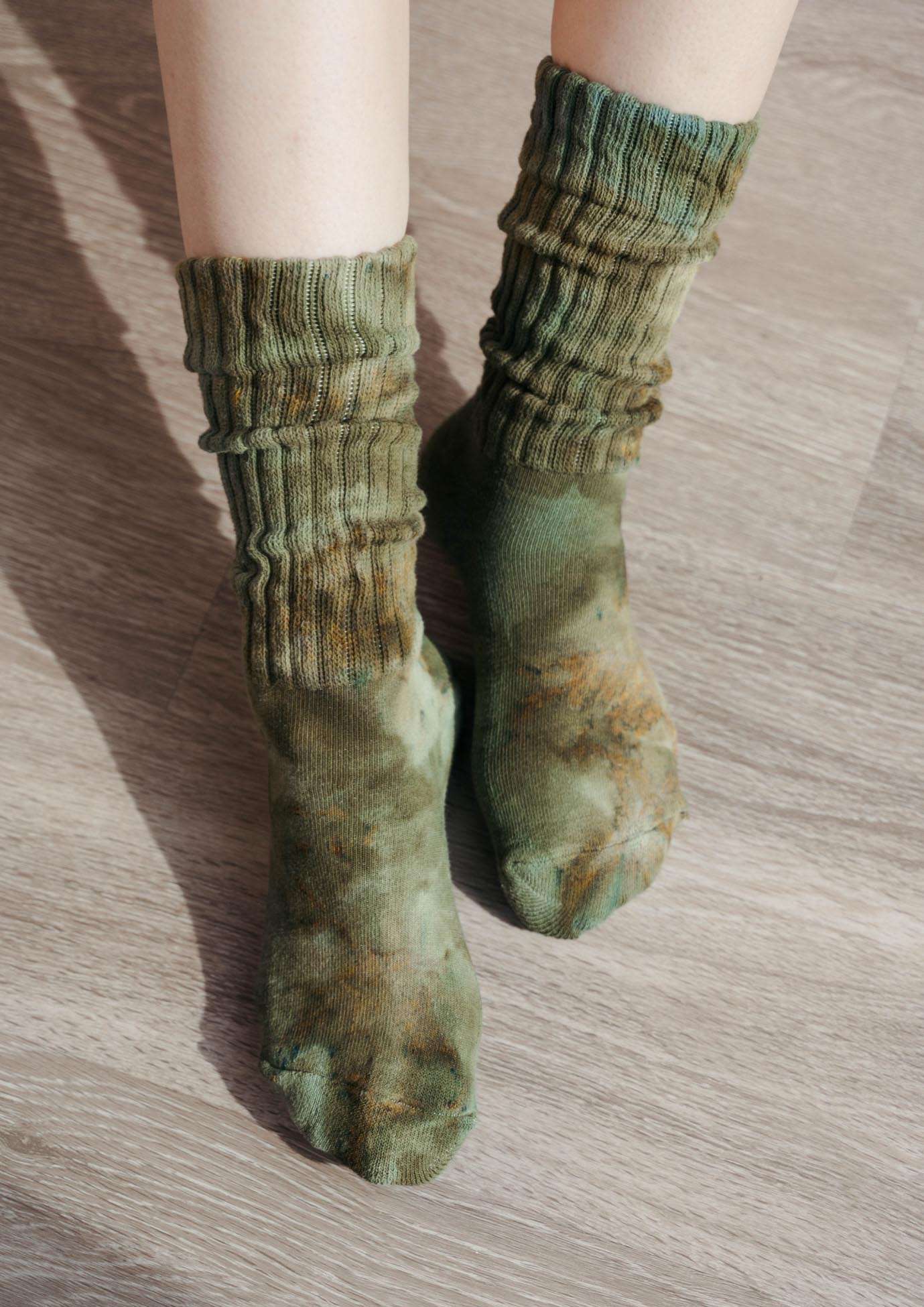 Retro Scrunch Socks