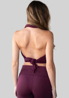 Jala Unwind Poncho in Merlot - front view