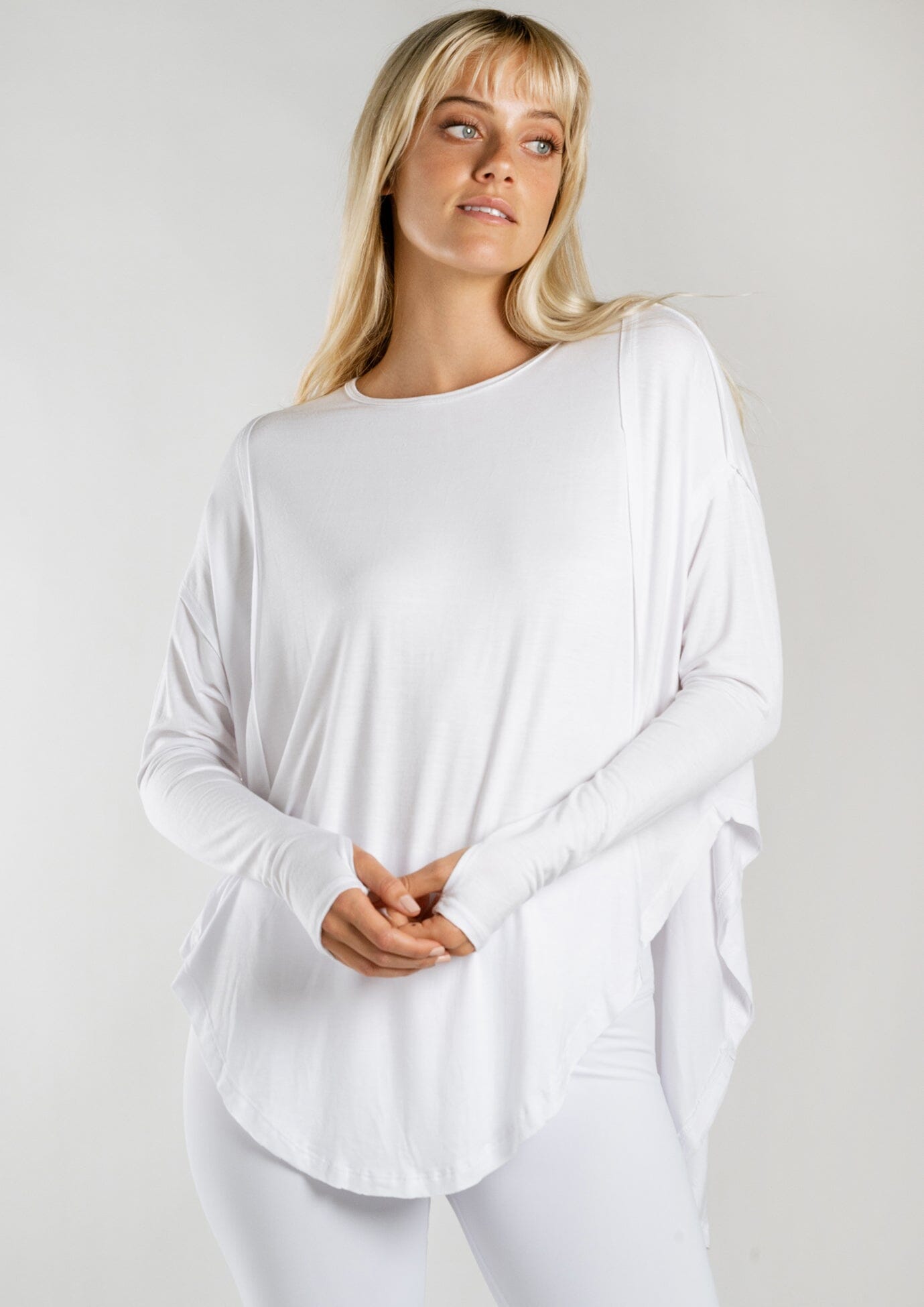 Flow Top in White by Jala