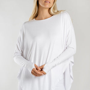Flow Top in White by Jala